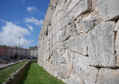 Umbria antica-Amelia-mura poligonali