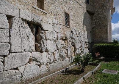 Umbria antica-Amelia-mura poligonali dettaglio