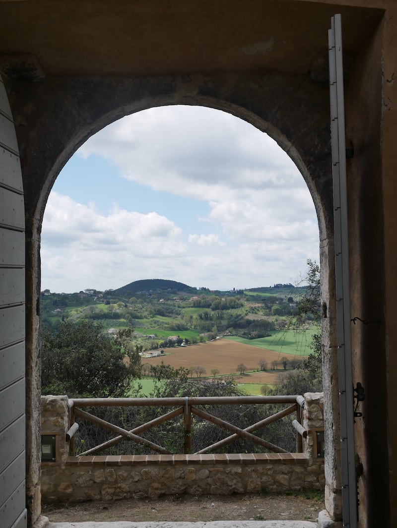 Umbria antica-Amelia-scorcio sul panorama