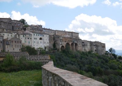 Umbria antica-Amelia-vista della città