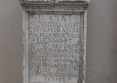 Iscrizione, Amelia