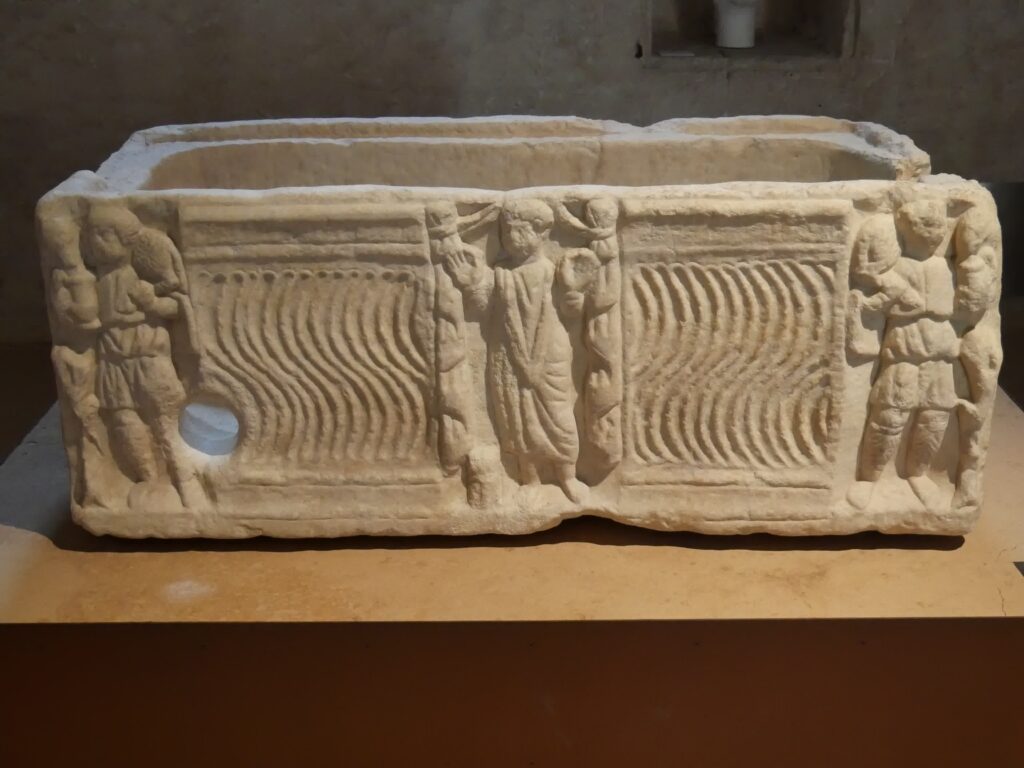 Museo Nazionale del Ducato di Spoleto, sarcofago del buon pastore