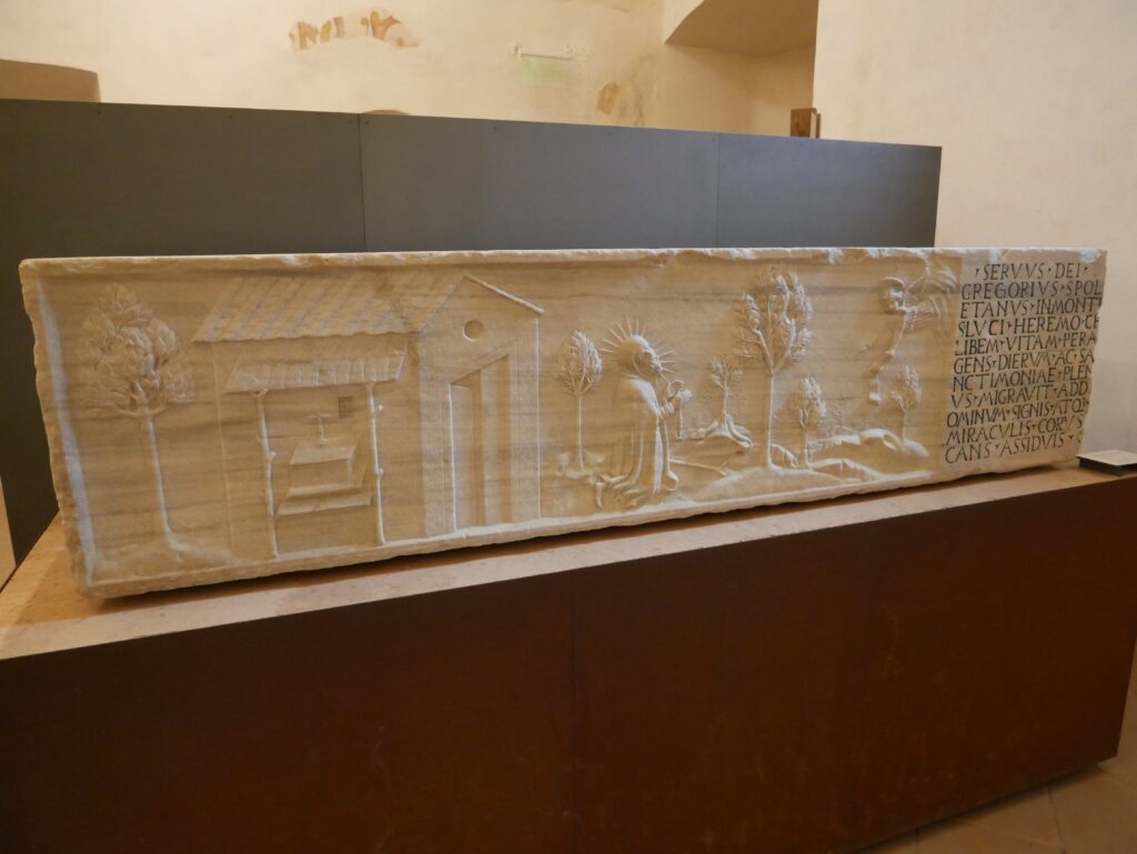 Museo Nazionale del Ducato di Spoleto, sarcofago